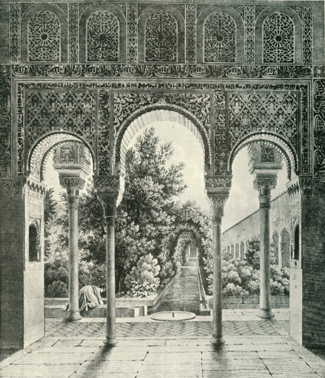 Giardino del Generalife da Unbekannt