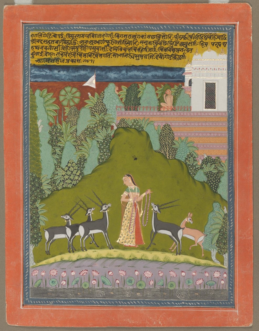 Gaudi Ragini, c. 1700-1725 da Unbekannt