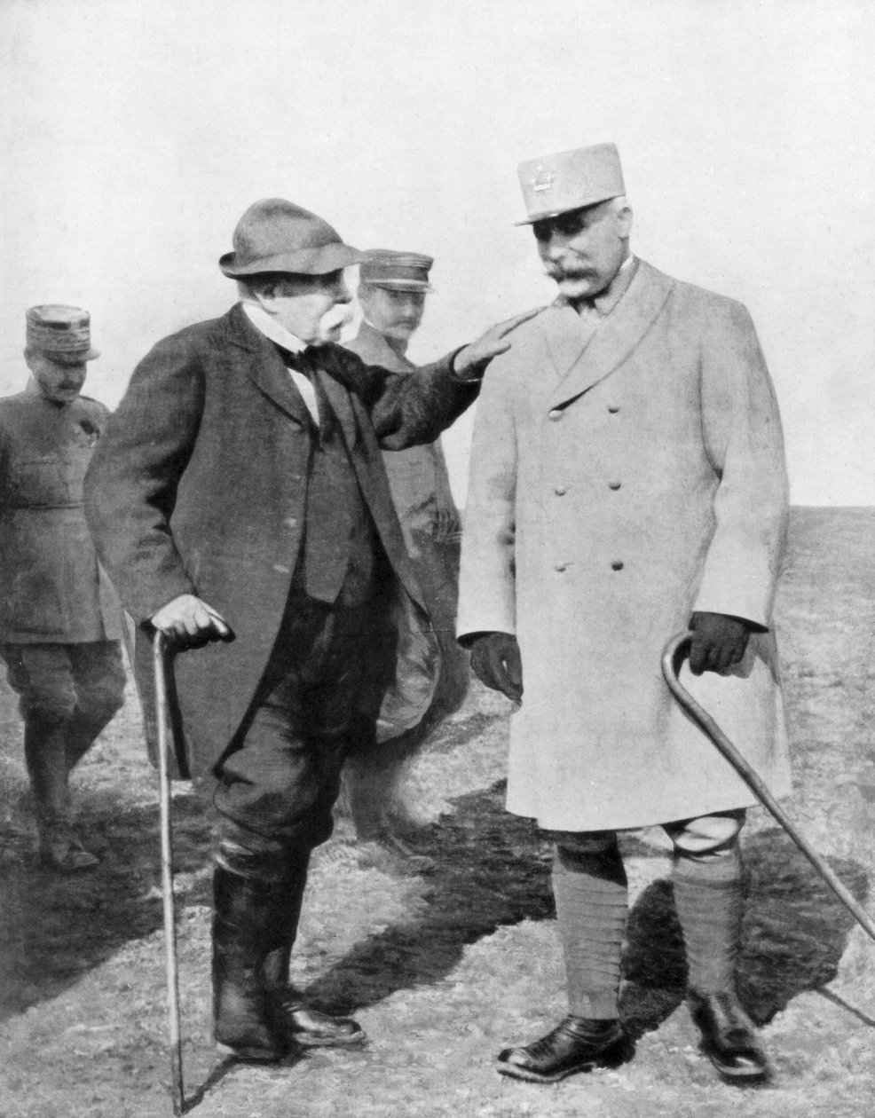 Generale Philippe Pétain e Georges Clemenceau, 1926 da Unbekannt