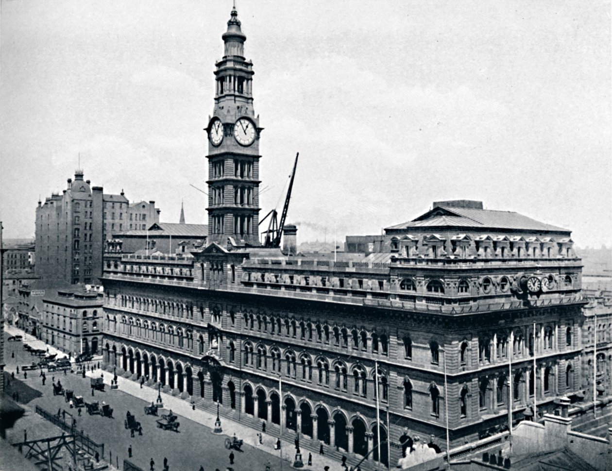 Ufficio postale generale, Sydney, c1900 da Unbekannt