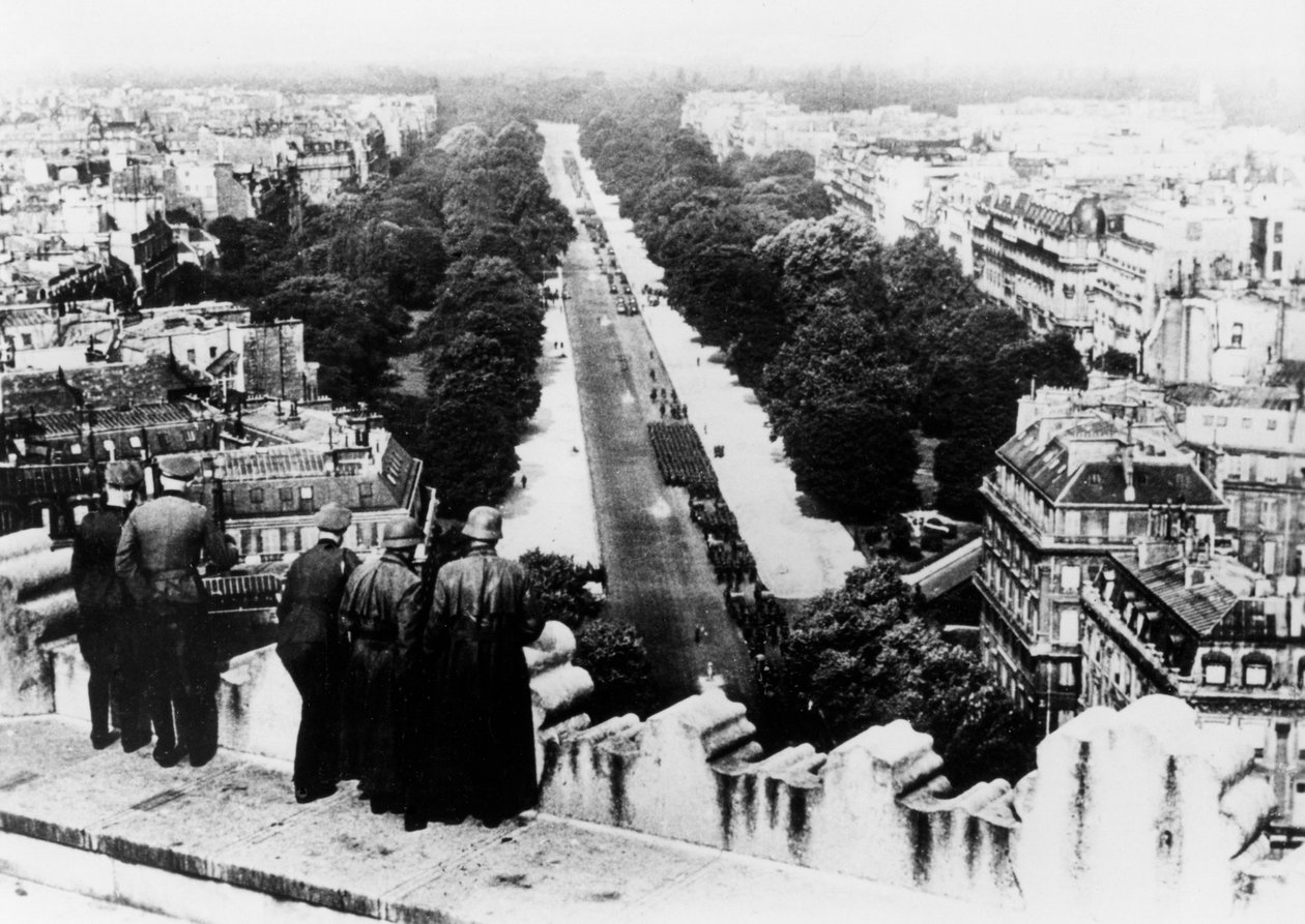 Parata militare tedesca a Parigi, giugno 1940 da Unbekannt