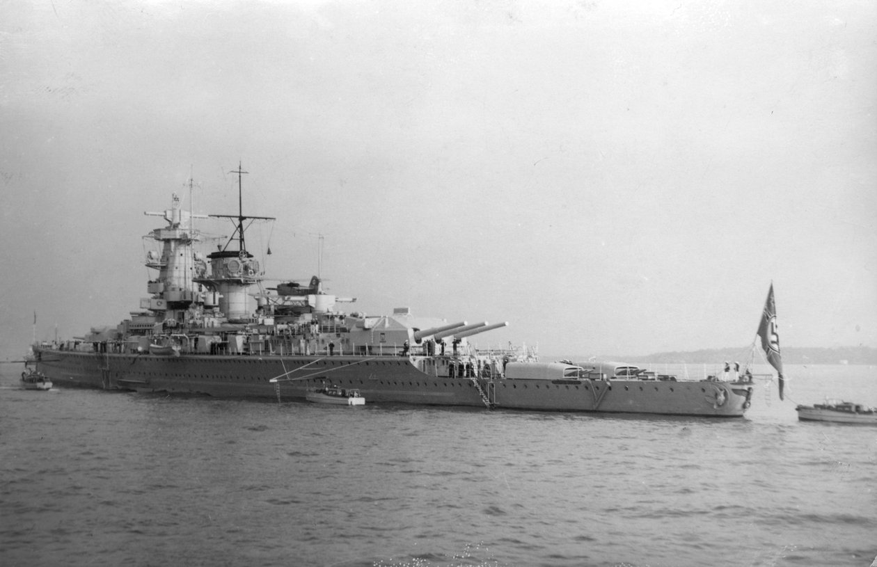 Corazzata tascabile tedesca Admiral Graf Spee, 1937 da Unbekannt