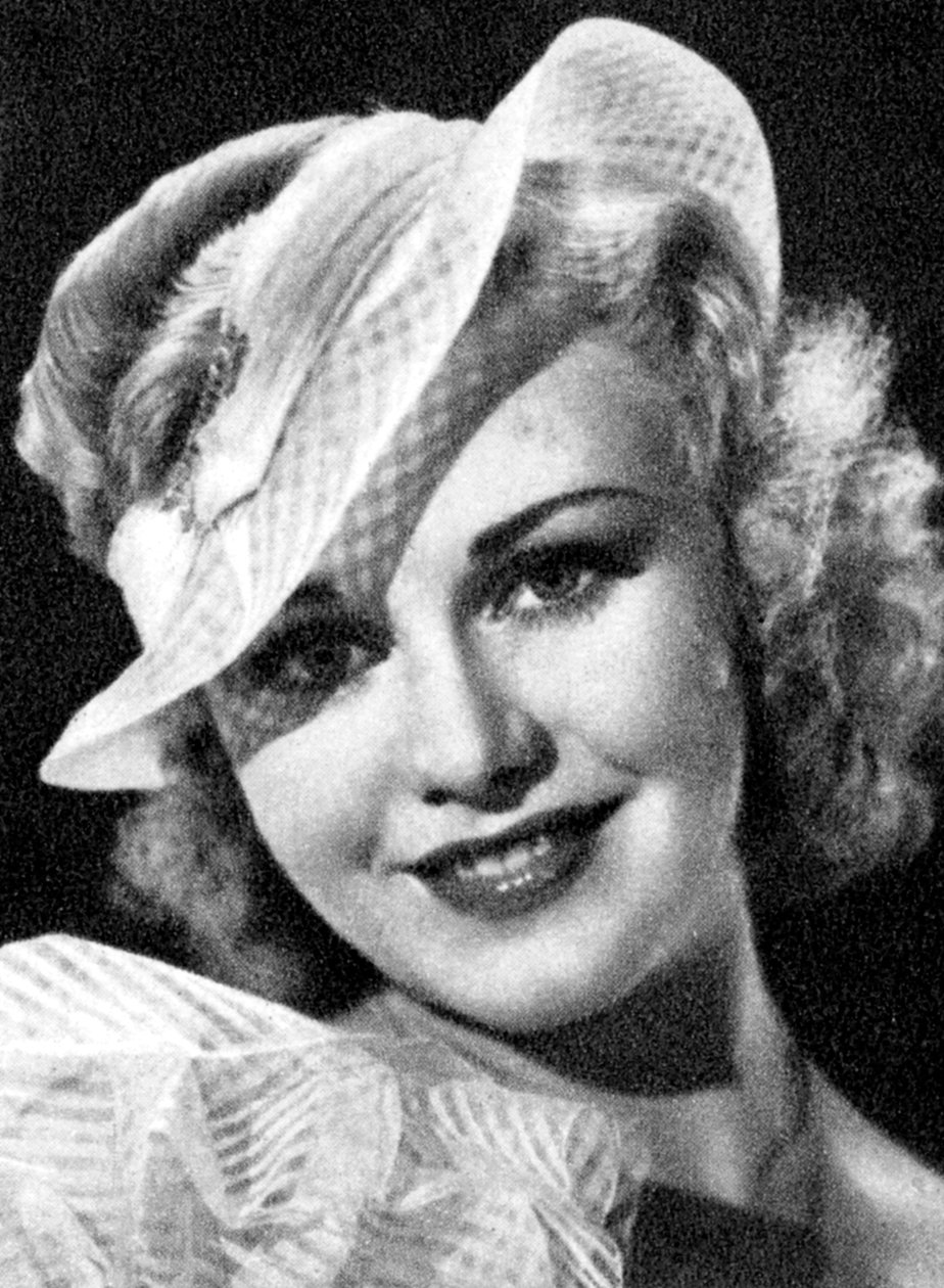 Ginger Rogers, attrice americana, 1934-1935 da Unbekannt