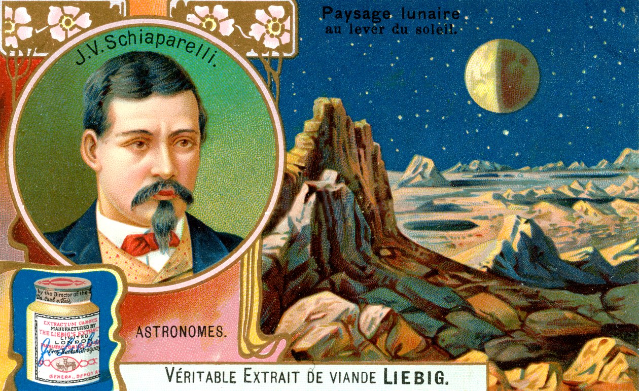 Giovanni Virginio Schiaparelli, astronomo italiano, c1900 da Unbekannt