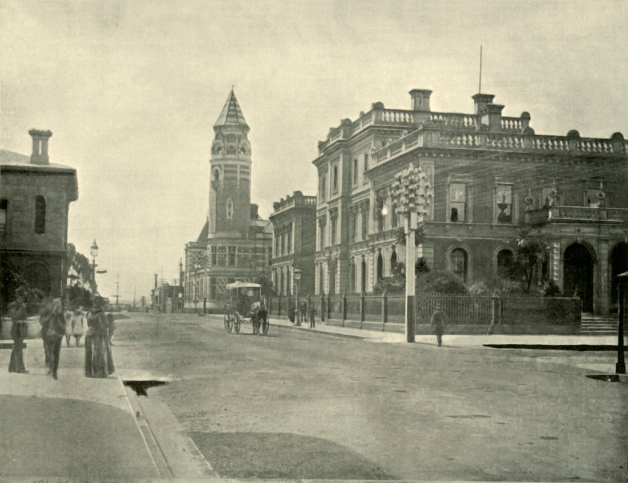 Uffici governativi, Launceston, 1901 da Unbekannt