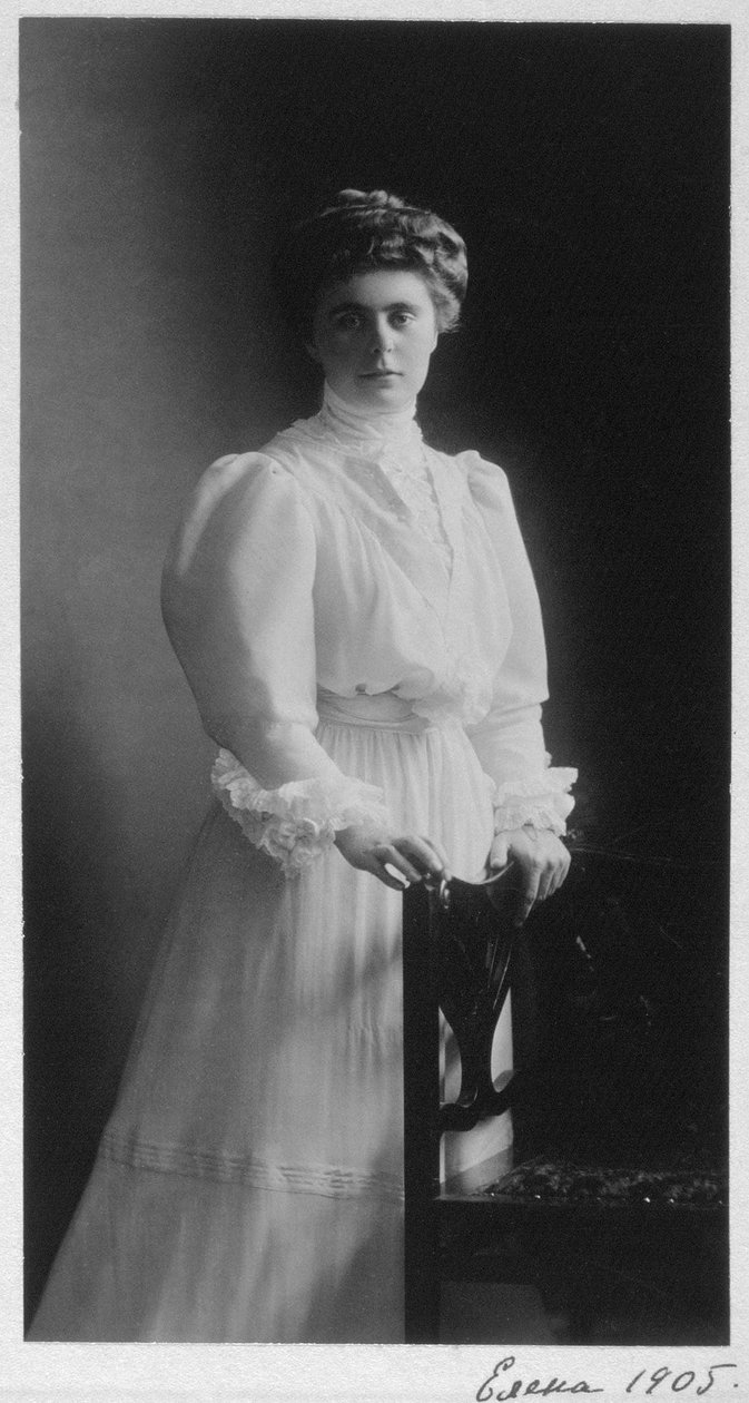Granduchessa Elena Vladimirovna di Russia, 1905 da Unbekannt