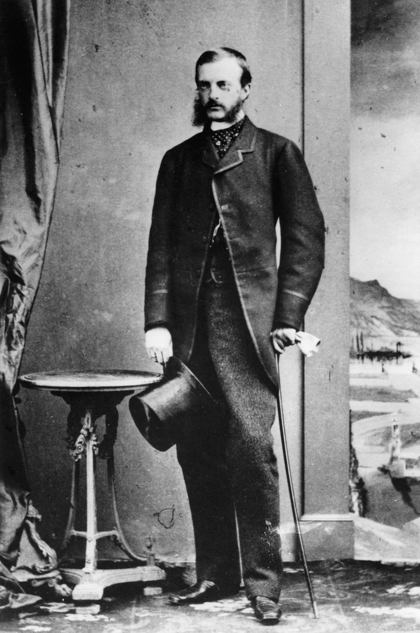 Granduca Michele Nikolaevič di Russia, c1860 da Unbekannt