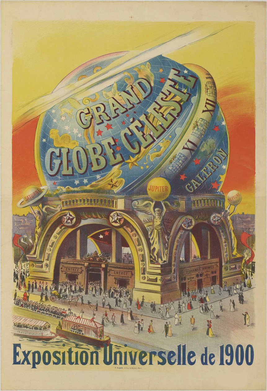 Grande Globo celeste. Esposizione universale del 1900 da Unbekannt