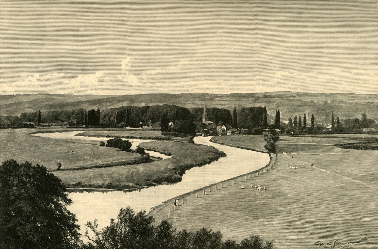 Great Marlow, da Quarry Woods, 1898 da Unbekannt