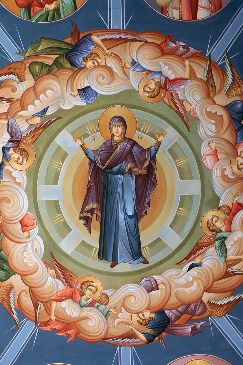 Affresco sul soffitto ortodosso greco da Unbekannt