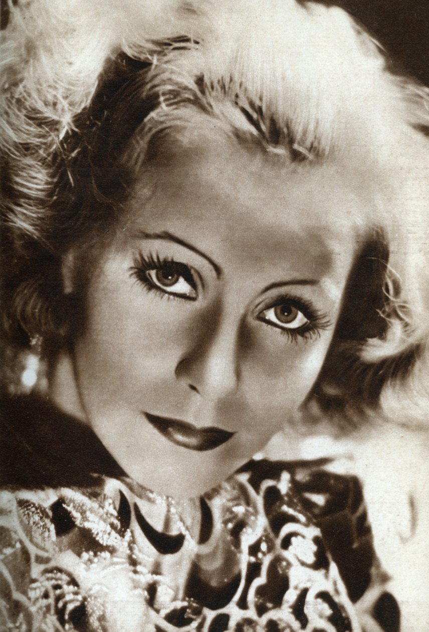 Greta Garbo, attrice svedese, 1933 da Unbekannt