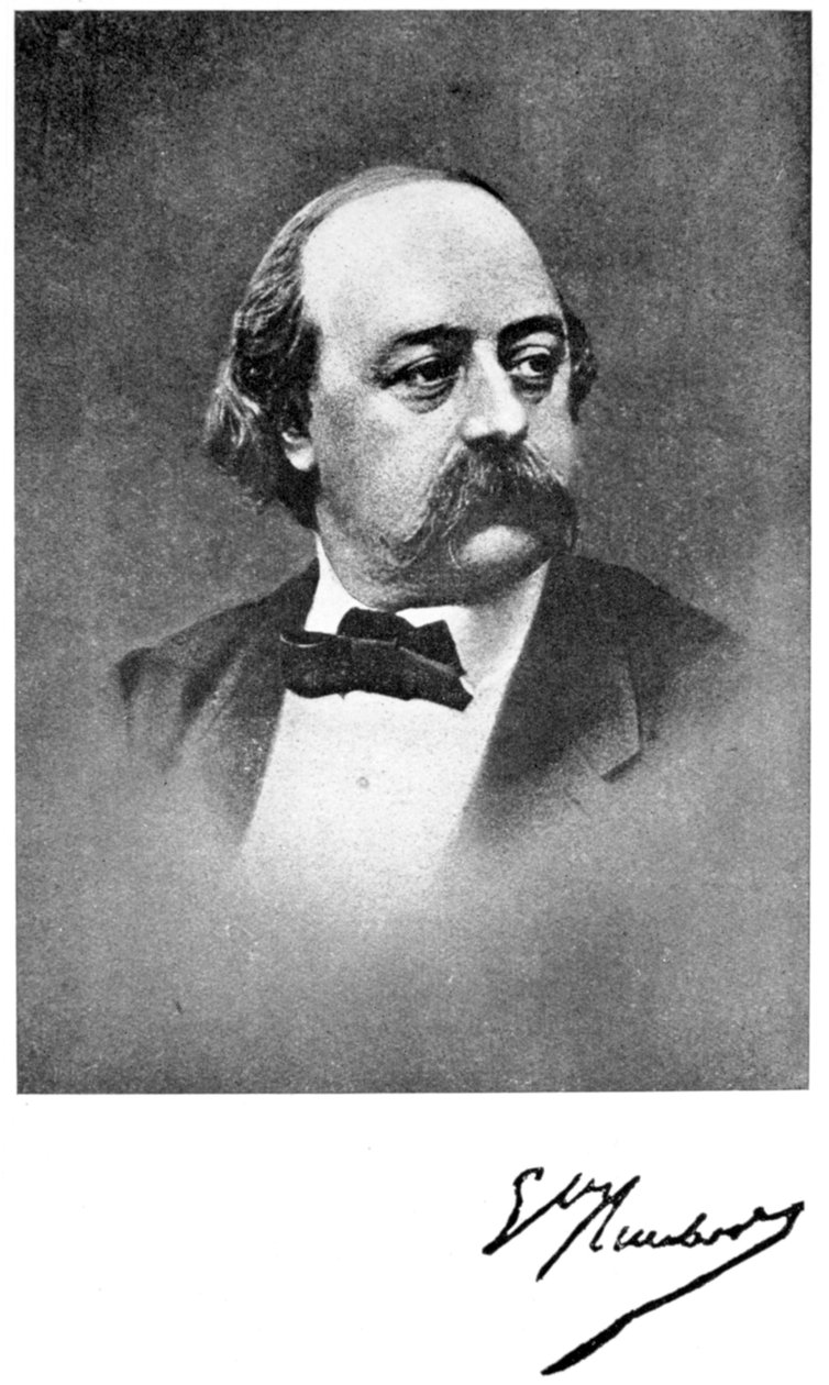 Gustave Flaubert, romanziere francese, XIX secolo da Unbekannt