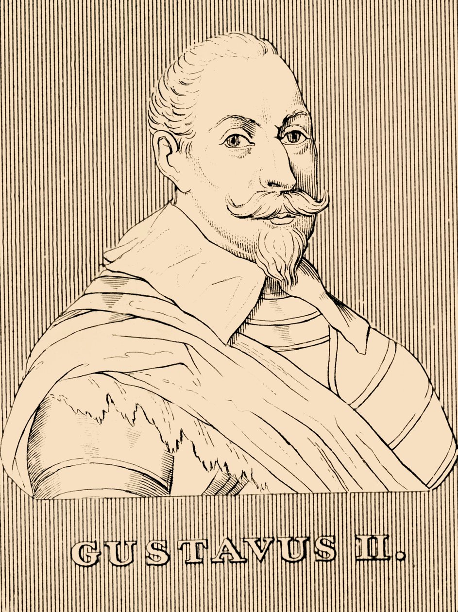 Gustavo II, 1594-1632, 1830 da Unbekannt