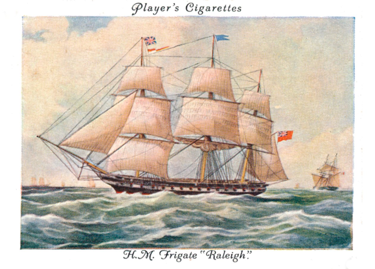 H.M. Fregata Raleigh, 1936 da Unbekannt