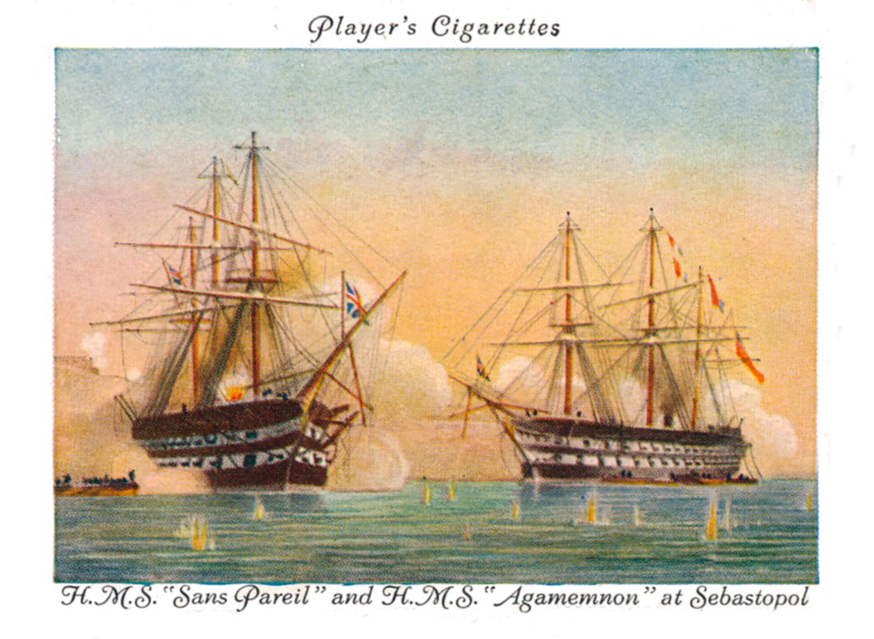 H.M.S. Sans Pariel e H.M.S. Agamemnon a Sebastopoli, 1936 da Unbekannt
