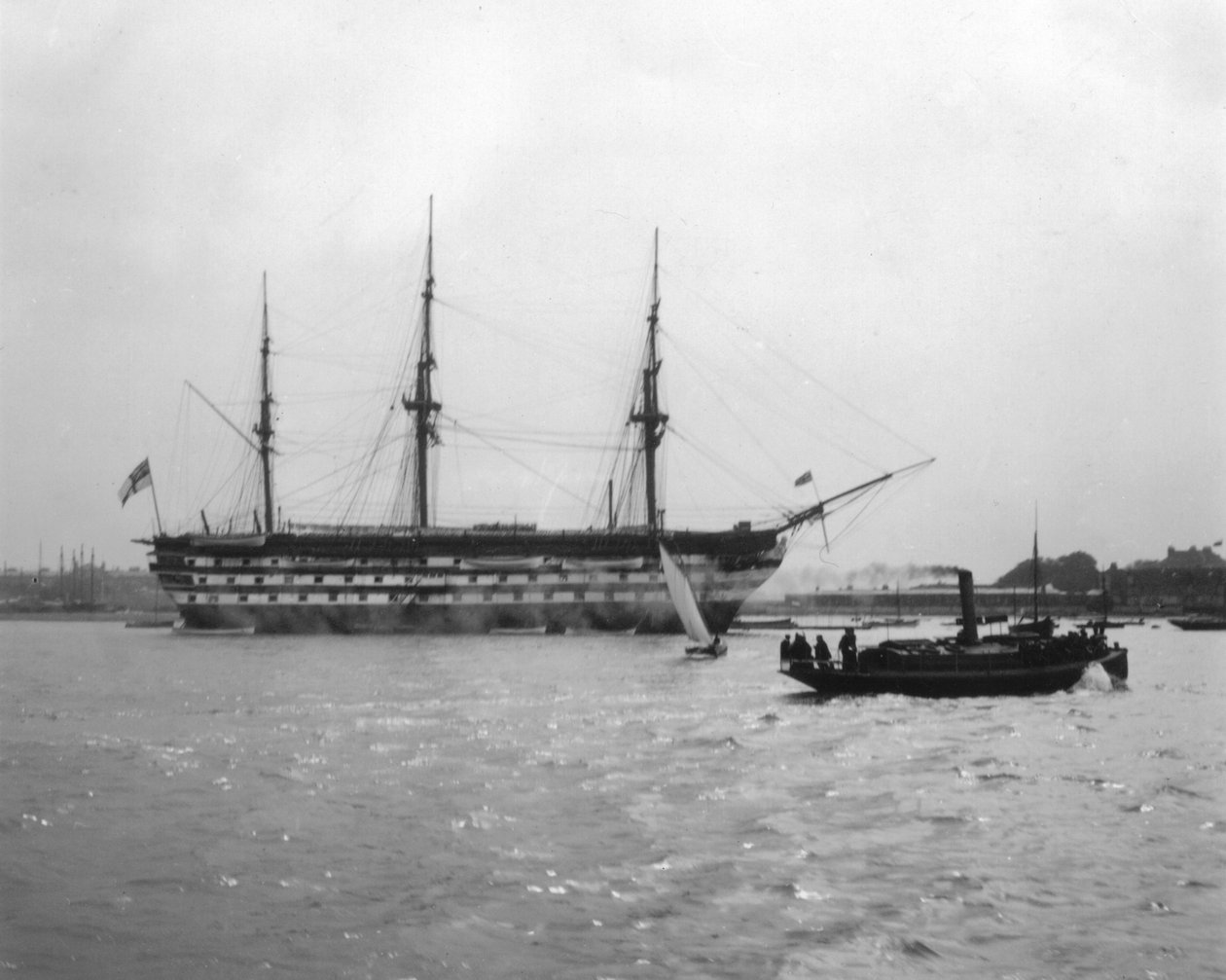 HMS Victory, Isola di Wight, Inghilterra, 1912 da Unbekannt
