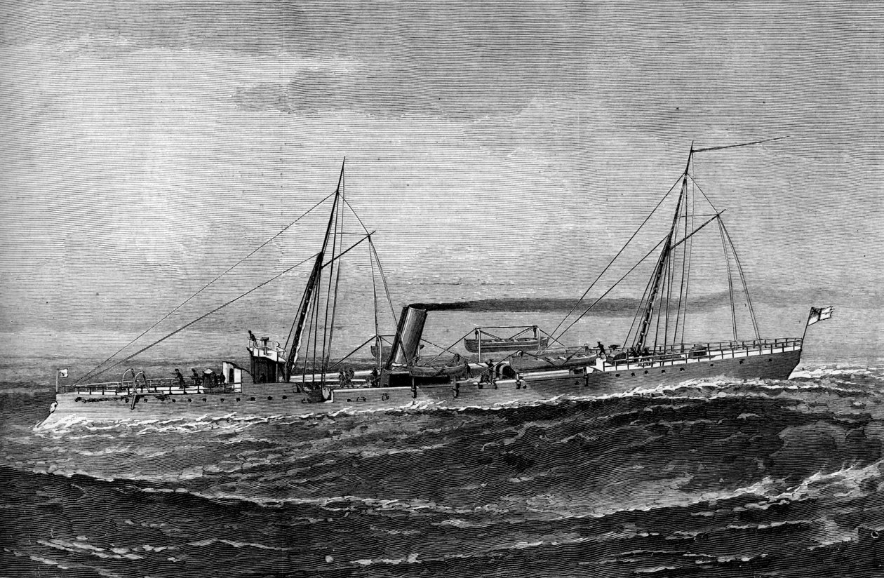 HM Torpedo Gun Boat Rattlesnake da Unbekannt