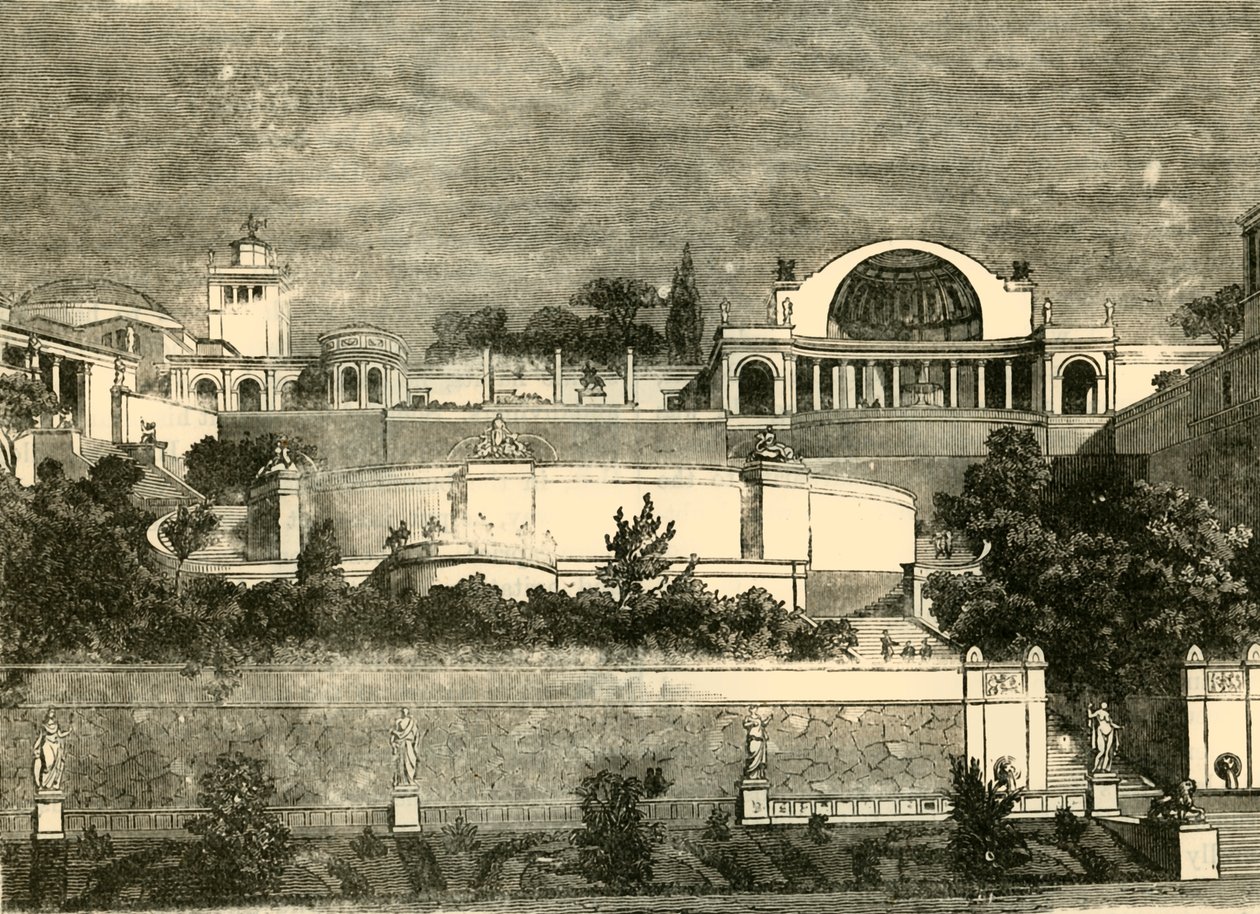 Villa Adriana a Tivoli da Unbekannt