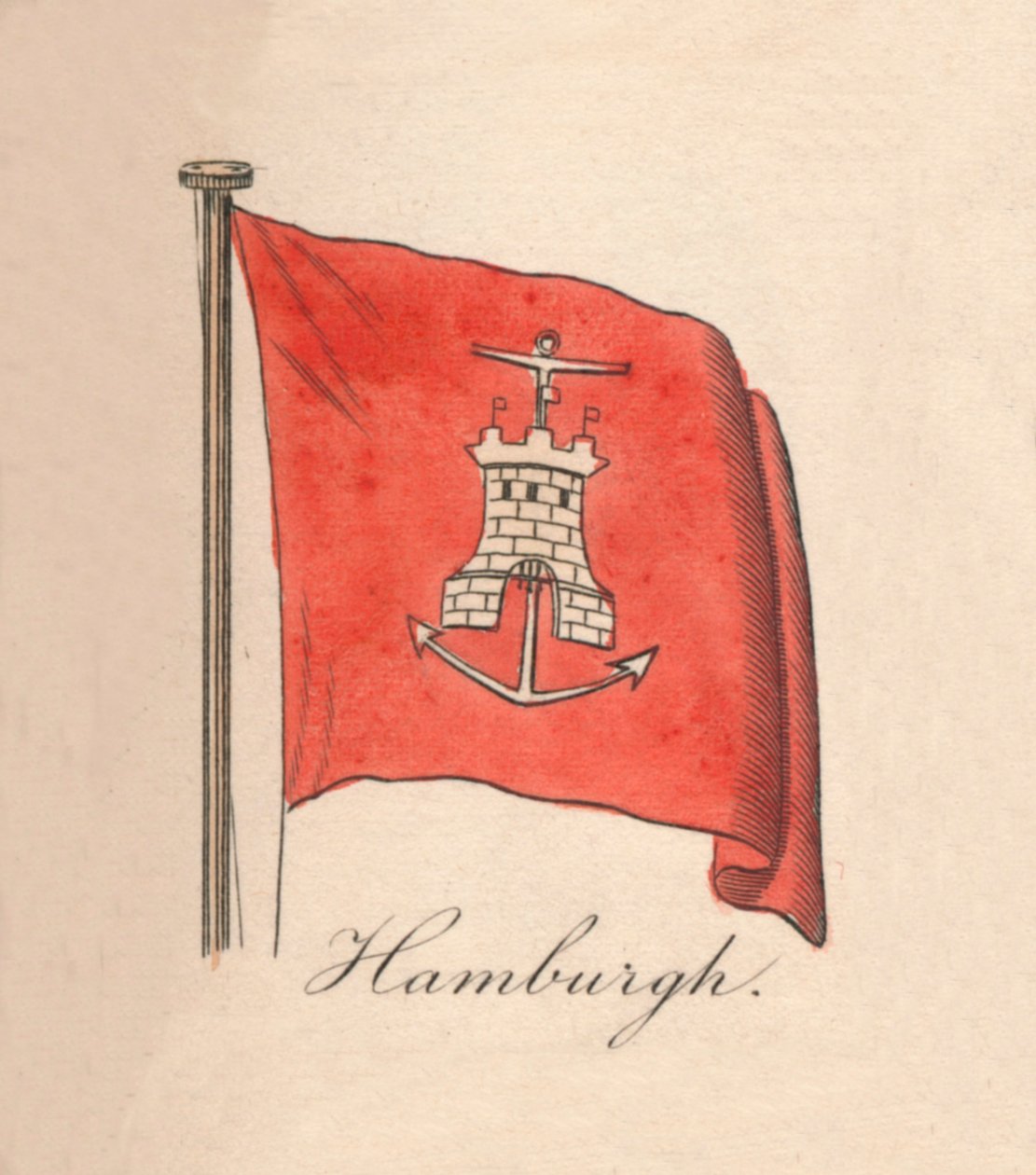 Amburgo, 1838 da Unbekannt
