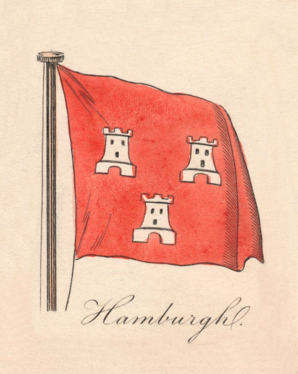 Amburgo, 1838 da Unbekannt
