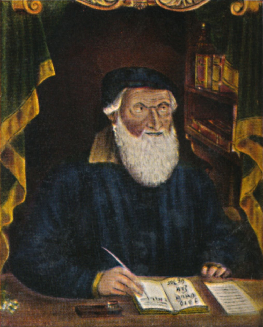 Hans Sachs 1494-1576. Incisione di Hans Weygel, 1934 da Unbekannt