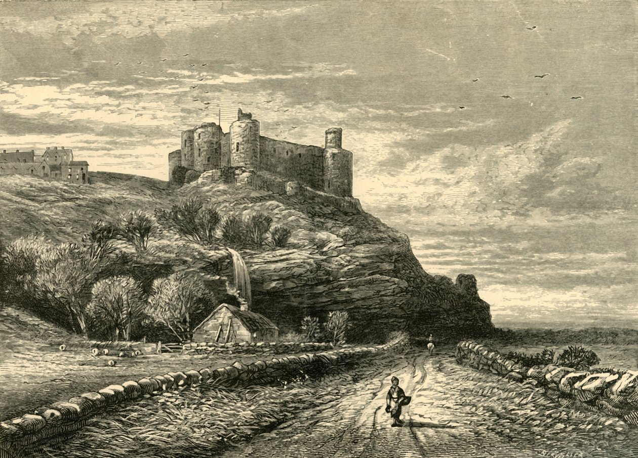 Castello di Harlech, 1898 da Unbekannt