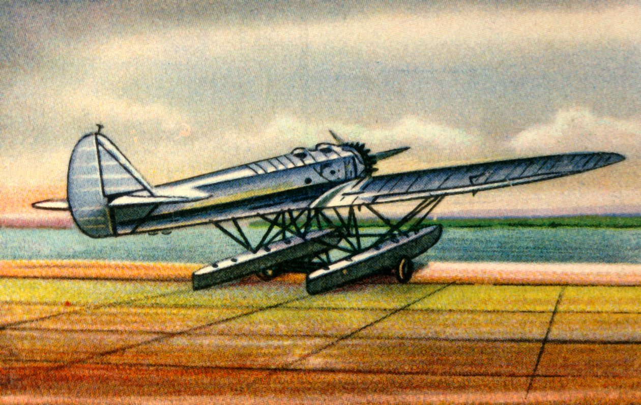 Idrovolante Heinkel He 12, anni 1920, 1932 da Unbekannt