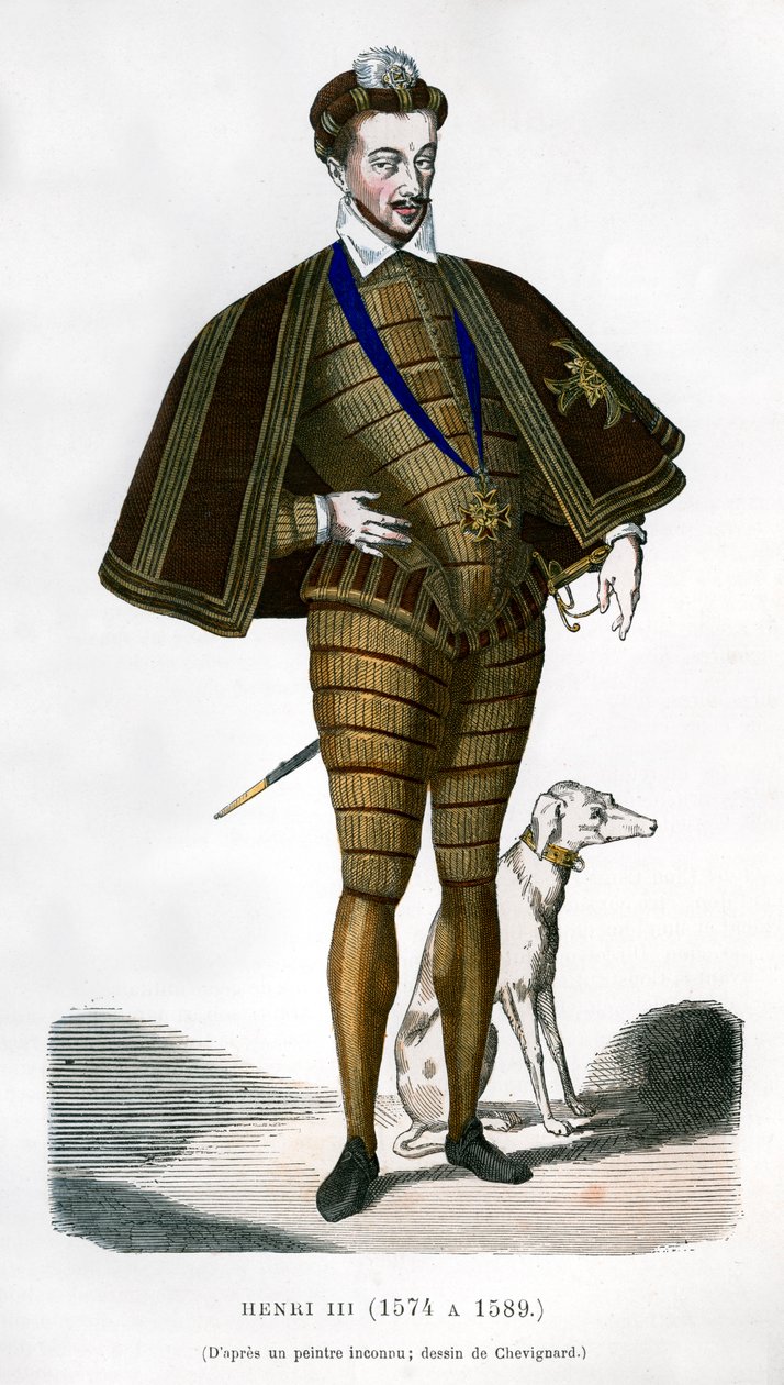 Enrico III, Re di Francia, XVI secolo da Unbekannt