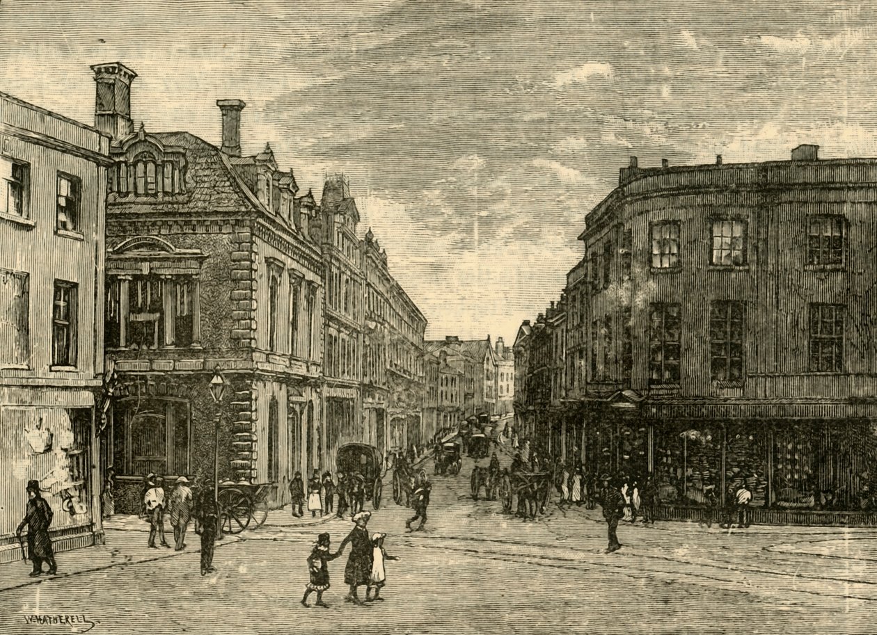 High Street, Newport, 1898 da Unbekannt