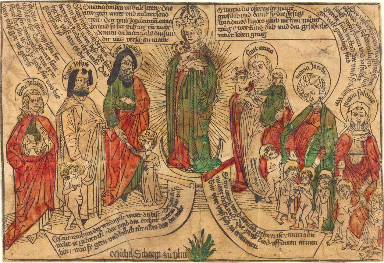 Santa Parentela, 1490-1500 da Unbekannt