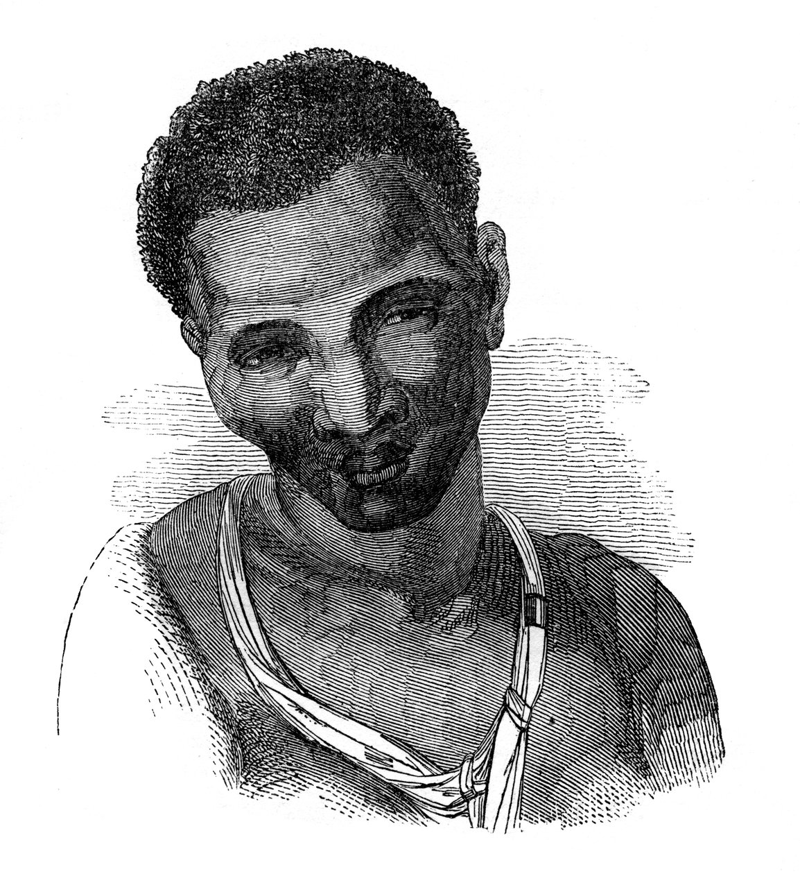 Donna ottentotta, 1848 da Unbekannt