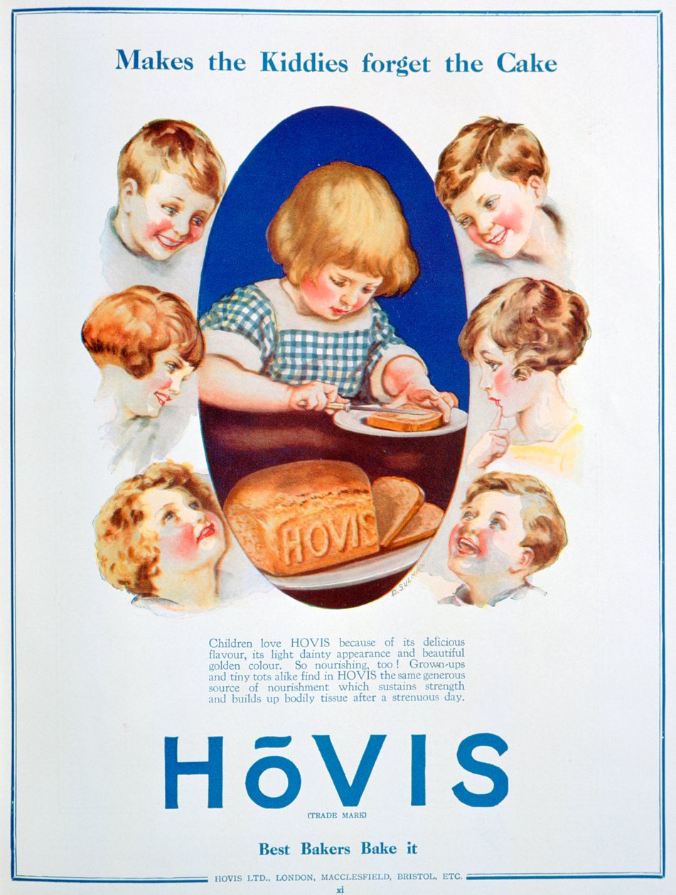 Pubblicità del pane Hovis, 1928 da Unbekannt