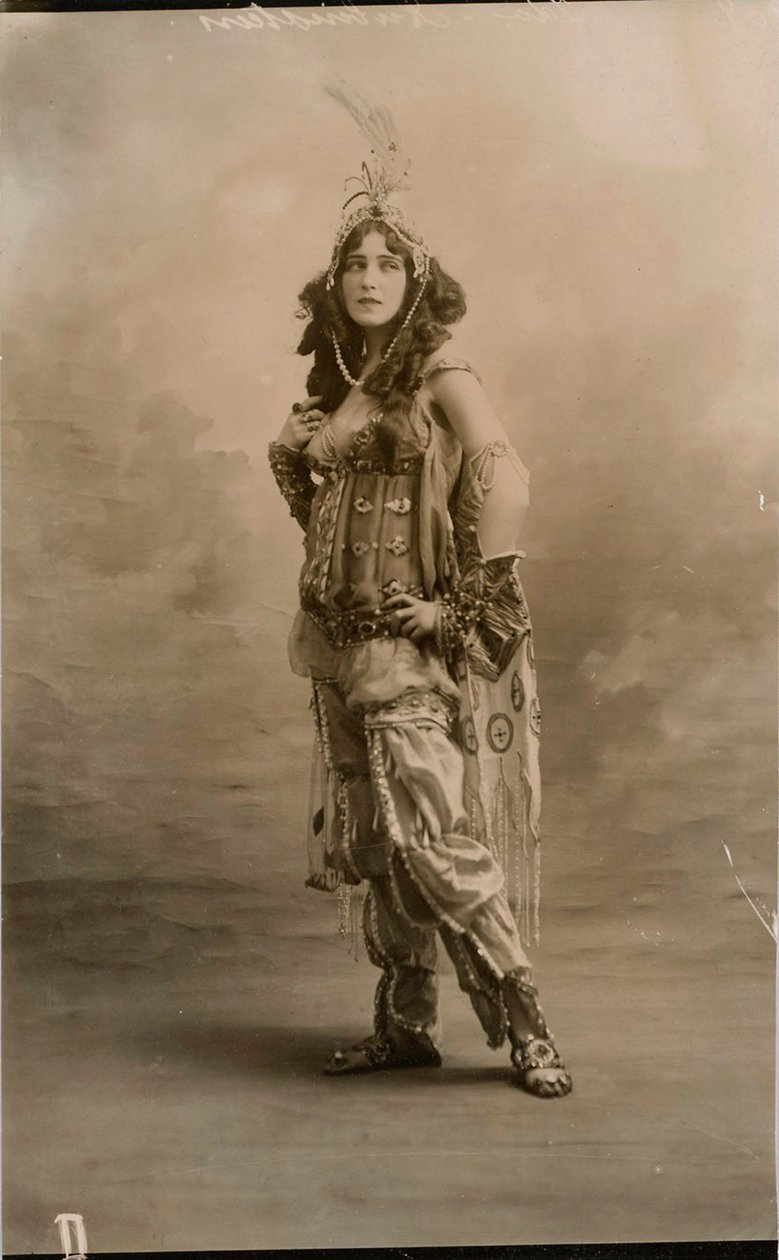 Ida Rubinstein, ballerina russa, 1910 da Unbekannt