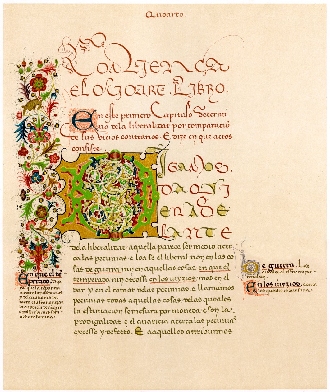 Lettera illuminata D, XV secolo da Unbekannt