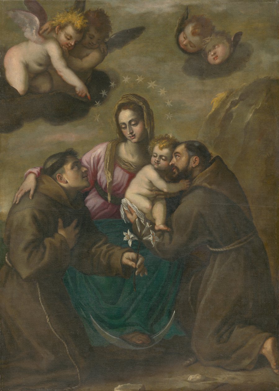 Immacolata con santi da Unbekannt