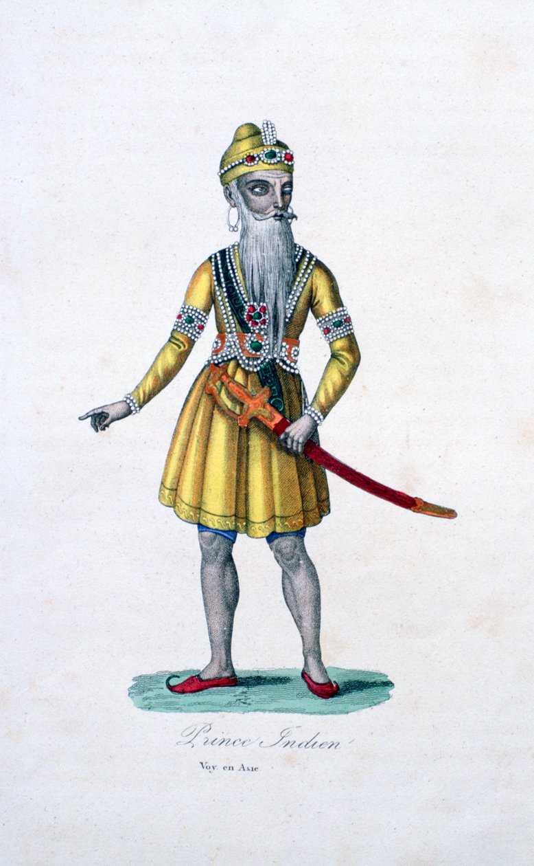 Principe indiano, 1830 da Unbekannt