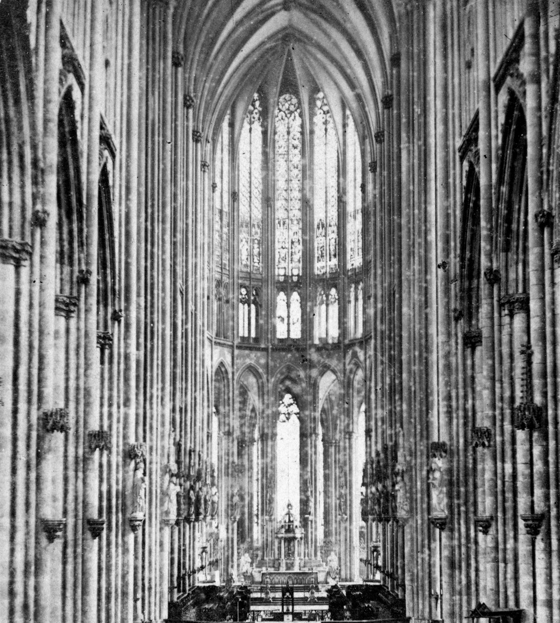Interno della Cattedrale di Colonia, inizio XX secolo da Unbekannt