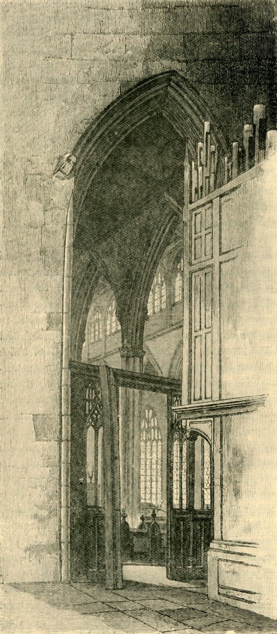 Interno della Chiesa della Trinità da Unbekannt