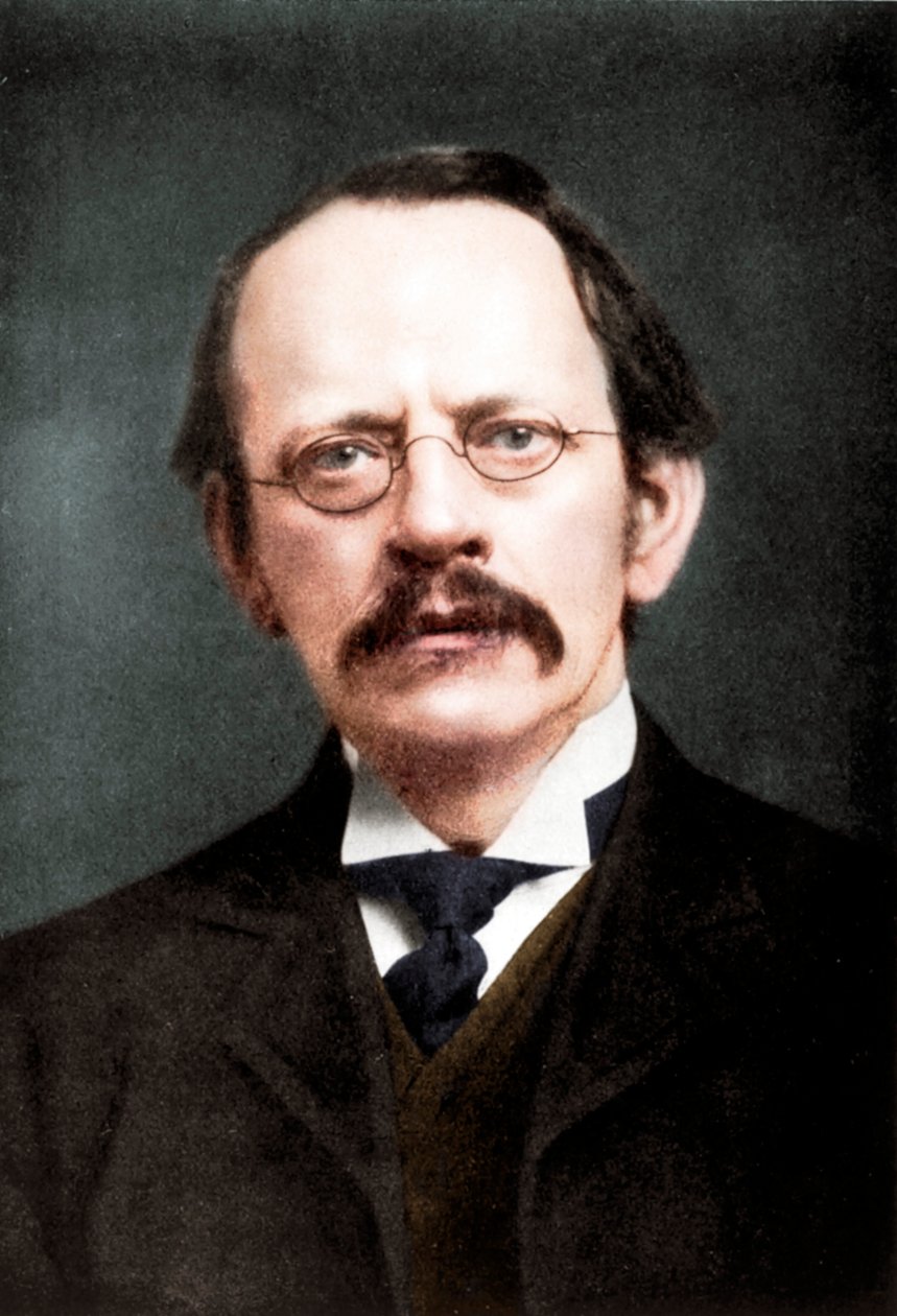 JJ Thomson, fisico britannico, c1896-c1915 da Unbekannt
