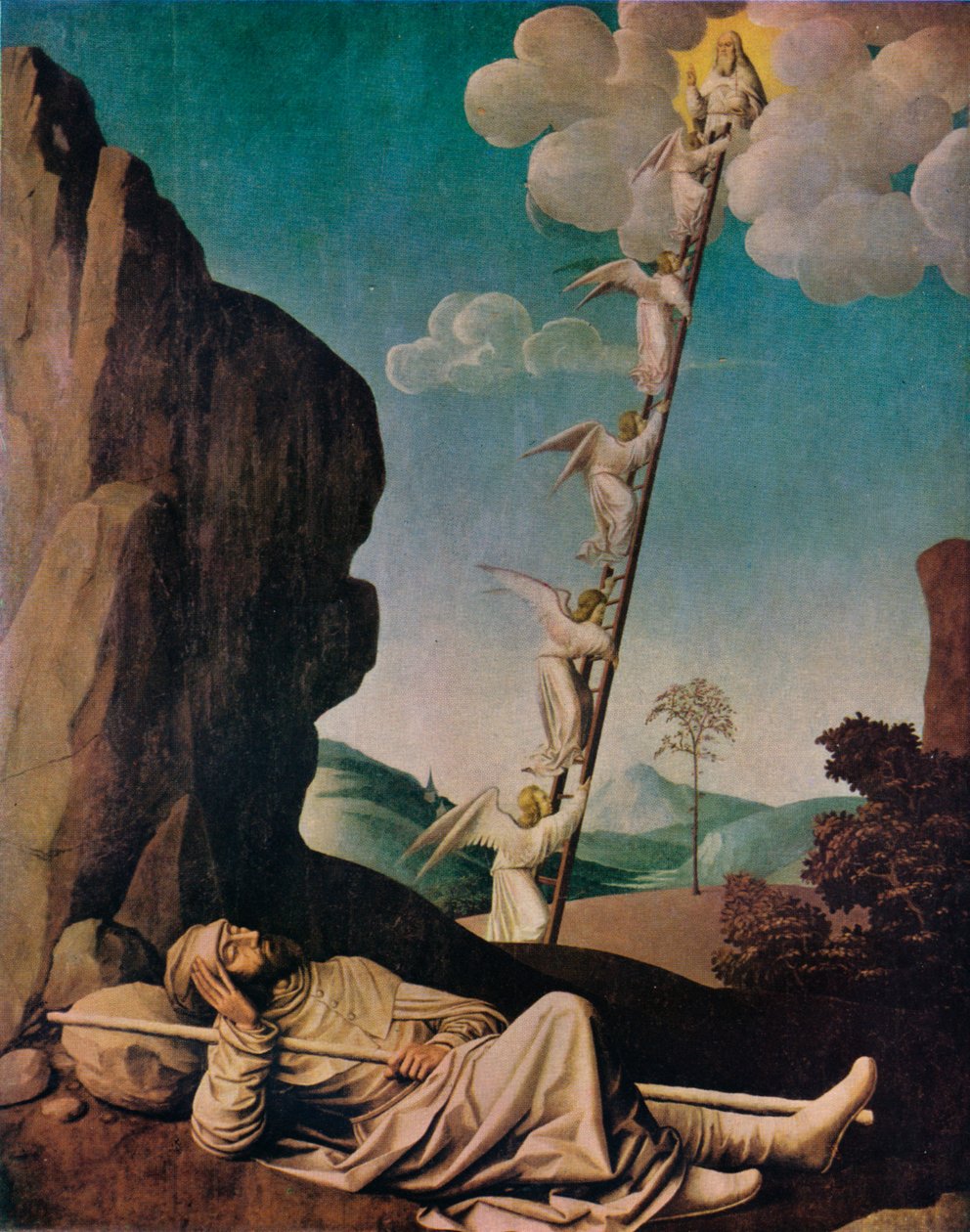Il sogno di Giacobbe, c1490 da Unbekannt