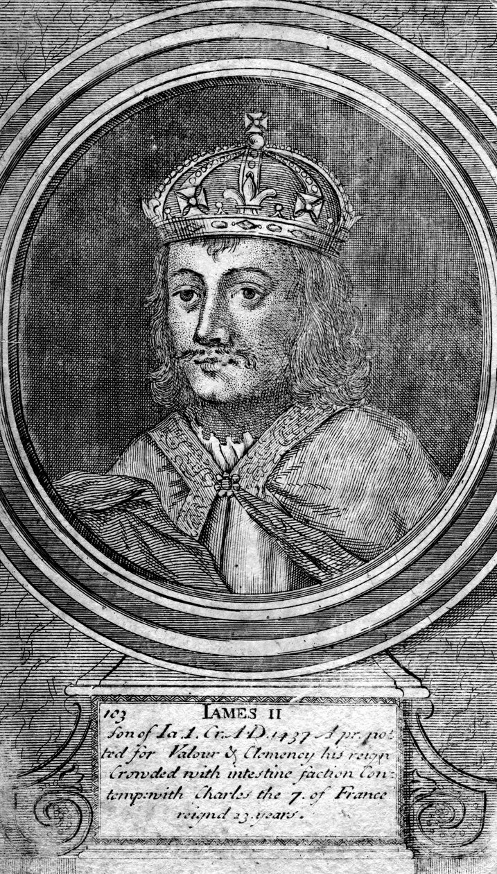 Giacomo II di Scozia da Unbekannt