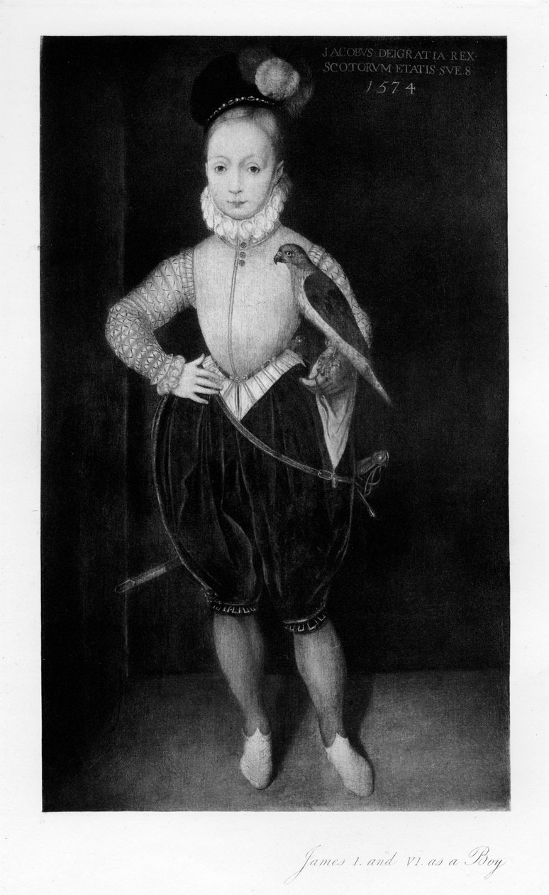 Giacomo I da ragazzo da Unbekannt