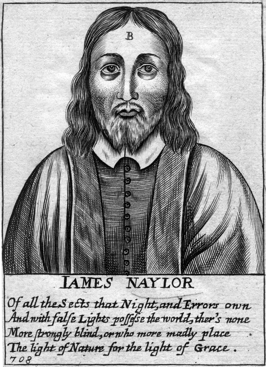 James Naylor, leader quacchero inglese, XVII secolo da Unbekannt