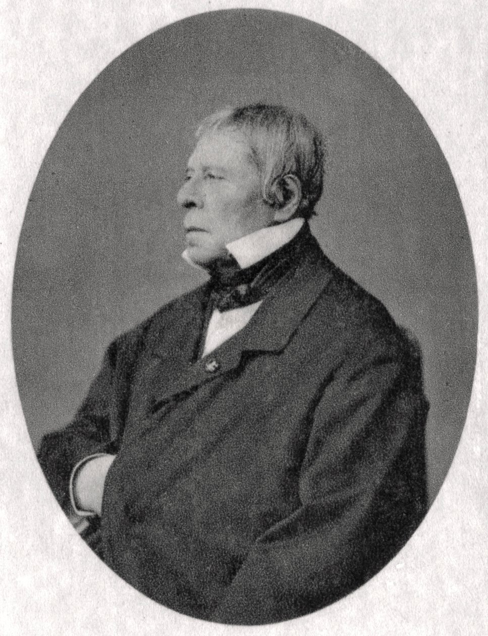 Jean Auguste Dominique Ingres, artista neoclassico francese, 1841 da Unbekannt