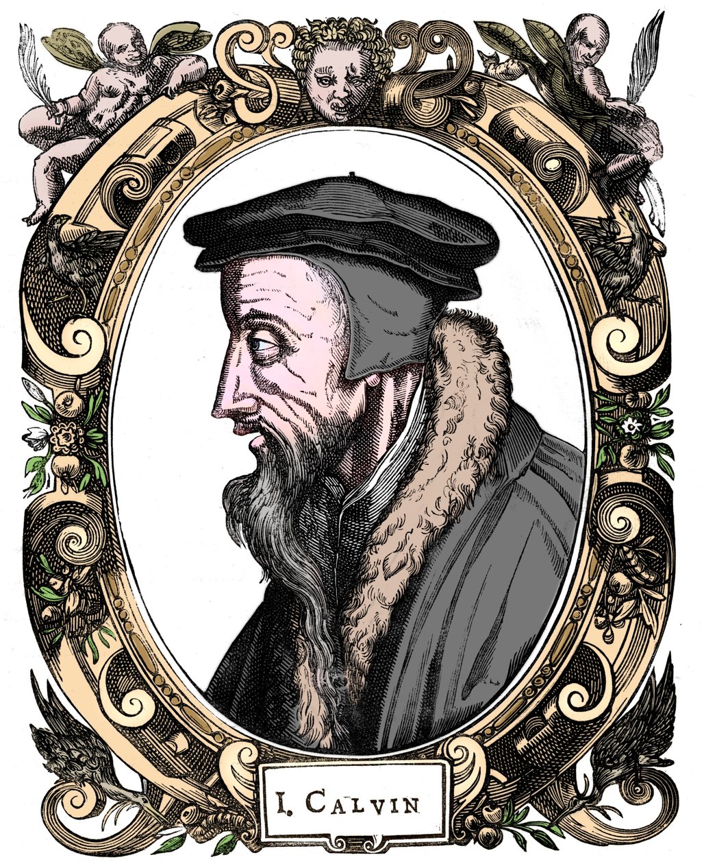 Jean Calvin, teologo francese, 1581 da Unbekannt