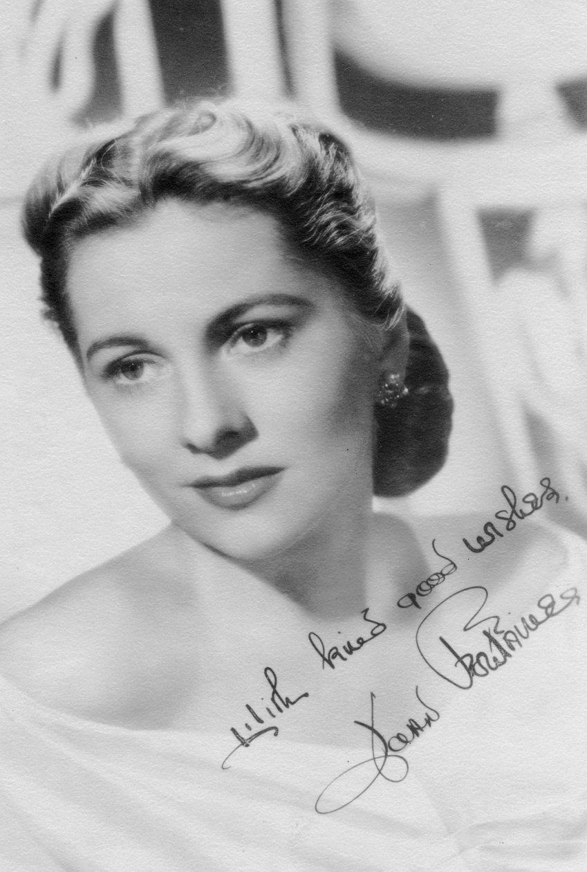 Joan Fontaine, attrice britannica, c. 1930 da Unbekannt