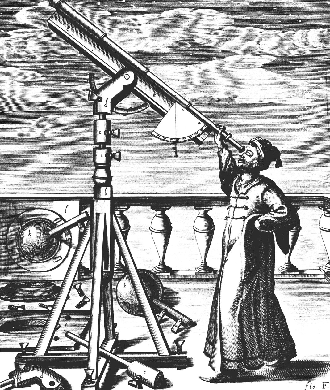 Johannes Hevelius, astronomo tedesco, 1647 da Unbekannt