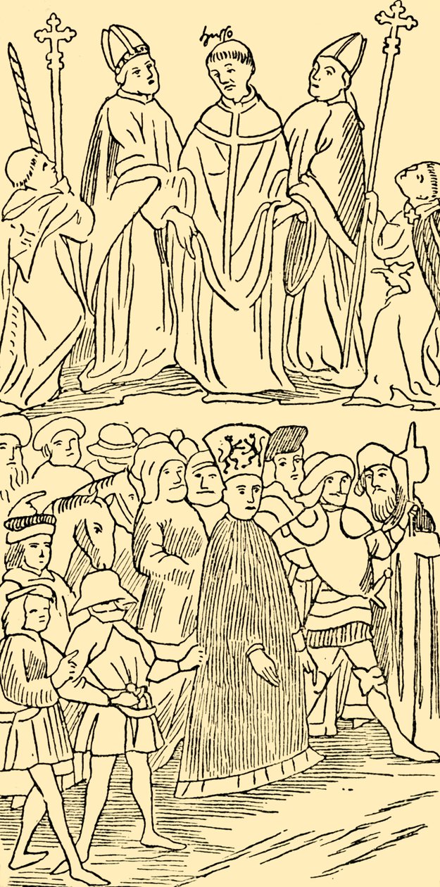 Giovanni Huss Condannato e Condotto all