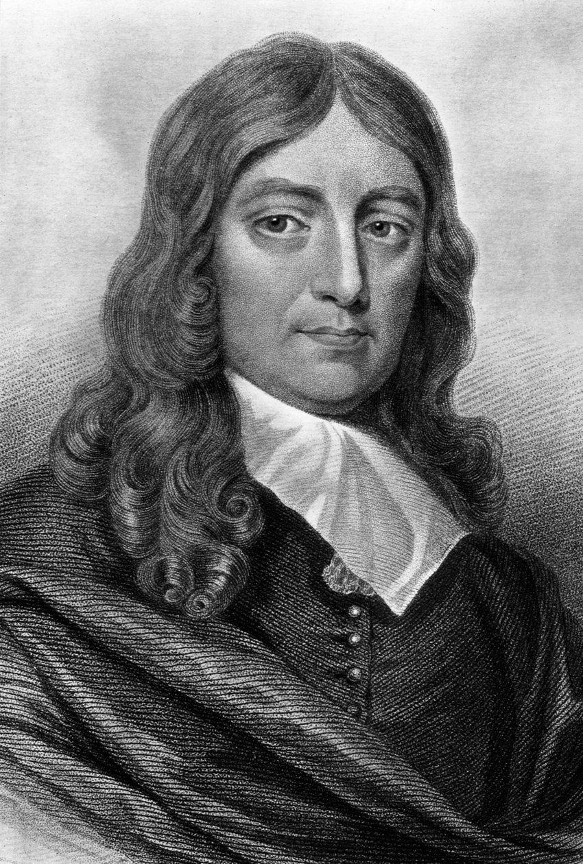 John Milton, poeta inglese, XIX secolo da Unbekannt