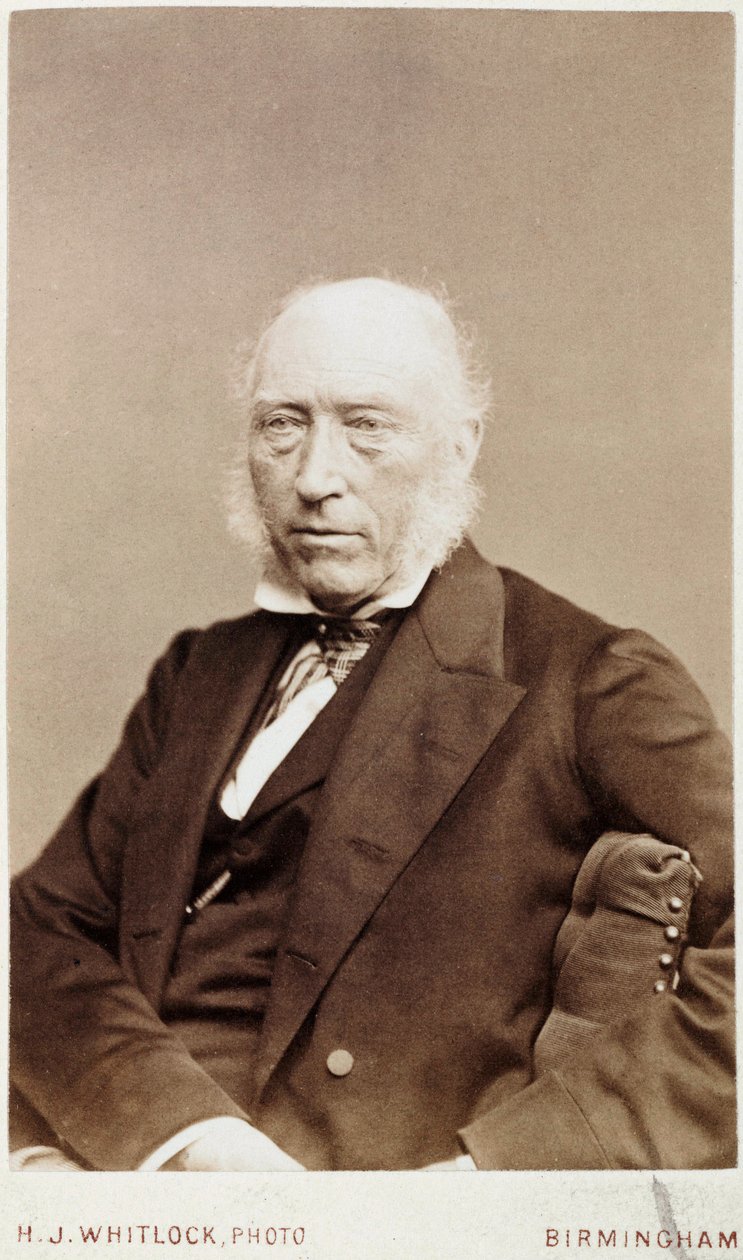 John Phillips, geologo inglese, c 1870 da Unbekannt